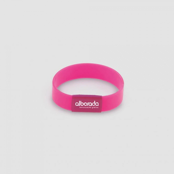 Pulsera con mensaje personalizable