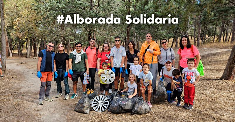 Jornada de limpieza Alborada Solidaria