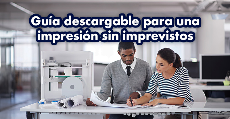 guía descargable impresión sin imprevistos