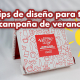 diseño gráfico para campañas de verano