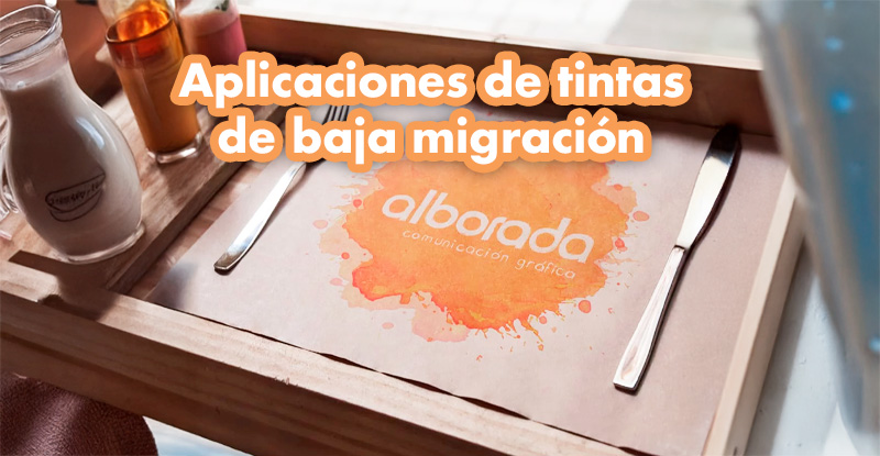 tintas de baja migración